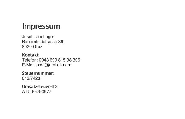 Impressum